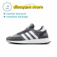ราคา ของแท้ Adidas Originals Iniki Runner Vista Grey Men's and Women's Skate Shoes BB2089 (24604751725)