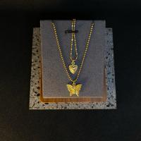 ราคา สร้อยคอทองเหลืองแท้100% (27814669128)