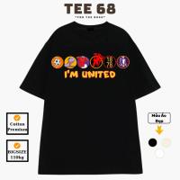 ราคา Im United Manchester United Football T-shirt Local Brand Tee 68 Cotton 100% Oversize Men Women (49156147956)
