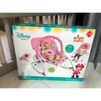 ราคา ของขวัญรับขวัญลูกหลาน เปลเด็ก ส่งฟรี!!! BRIGHT STARTS Minnie Mouse Stars and Smiles Infant to Toddler Rocker (7636893631)