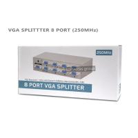 ราคา VGA Splitter 8 Port เข้า 1 VGA สัญญาณแสดงออกได้ถึง 8 จอ บล็อค VGA วีจีเอ (15096928820)