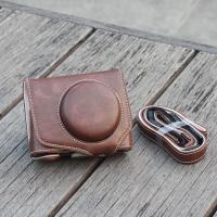 ราคา [อุปกรณ์เสริมกล้อง] เหมาะสําหรับกระเป๋ากล้อง Panasonic LX10 GF10 กระเป๋ากล้อง GF9 เคสหนัง GF8/GF7 เคสป้องกันไหล่กระเป๋าน้ําหนักเบา (53956246568)