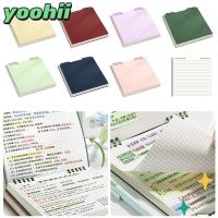 ราคา YOOHII สมุดโน๊ตแบบหลวม, สี 120 หน้า Notepad, ตารางหนาหน้าด้านในพลิกสมุดไดอารี่ที่ถอดออกได้สํานักงานโรงเรียน (43355913525)