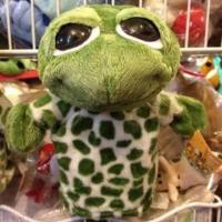 ราคา เต่าแซมมี่ ตุ๊กตามือลายเต่าแซมมี่ สีเขียว หุ่นมือสัตว์ (1388010162)