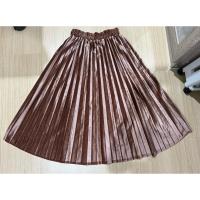 ราคา กระโปรงพลีท ผ้ากำมะหยี่ เอวยางยืด (25927519544)