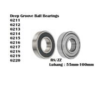 ราคา 6211 6212 6213 6214 6215 6216 6217 6218 6219 6220 ZZ/2RS DEEP GROOVE BEARING SHIELDED (49103614131)