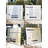ราคา ตู้จดหมายสแตนเลส เกรด304 สินค้าคุณภาพ ตุ้ไปรษณีย์ รุ่นนิยม สแตนเลสแท้แม่เหล็กดูดไม่ติด คนไทยผลิต (23374368931)
