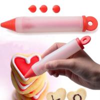 ราคา พร้อมส่ง ตกแต่งเค้ก แต่งลาย ซิลิโคน บีบครีม ปากกาซิลิโคนแต่งหน้าเค้ก ปากกาเครื่องเขียน อุปกรณ์ทำขนม คุกกี้ ช็อคโกแลต (5454429117)
