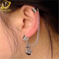 ราคา ต่างหูหนีบ ต่างหูติดหู Ear Cuff รูปสมอเรือ (1458612591)