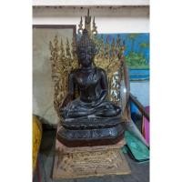 ราคา พระเชียงแสนสิงห์หนึ่ง​ฐานบัว​ หน้าตัก9นิ้ว (21690489276)