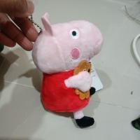 ราคา พวงกุญแจดูดกระจกงานตุ๊กตาPeppa Pig (46004849029)