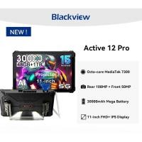 ราคา Blackview Active 12 Pro แท็บเล็ตโปรเจคเตอร์ที่ทนทาน 11 FHD + IPS 90Hz จอแสดงผล Android 15 16GB 1TB 30000mAh ขนาด 7300 Pad (57754765090)
