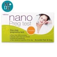 ราคา NANO PREG TEST ชุดทดสอบการตั้งครรภ์ แบบหยด (10760) (1235362177)