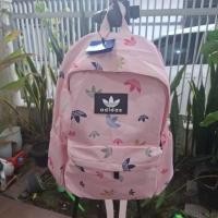 ราคา ADIDAS (ใหม่) กระเป๋าเป้ อาดิดาส กระเป๋านักเรียนเด็กผู้หญิง อาดิดาส สีชมพู (43614718342)