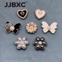 ราคา JJBXC Charm Buckle Shoes Metal Alloy Flower Pearl Butterfly Special Series DIY Fashion (50754028096)