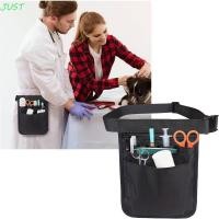 ราคา JUST Tool กระเป๋าคาดเอว, ที่เก็บกระเป๋าพยาบาลกันน้ําผ้า Oxford, หลายช่องใช้ทนทานทนทานทนทานชุดเครื่องมือฮาร์ดแวร์พยาบาล Essentials (45656302931)