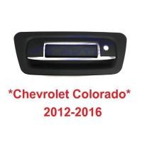 ราคา สีดำ ครอบมือเปิดท้าย CHEVROLET COLORADO 2012-205 ครอบมือดึงท้าย เชฟโรเลต โคโลราโด้ ถาดรองมือเปิดท้าย เบ้ารองมือเปิด เบ้า (29072666543)