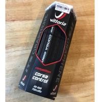 ราคา ยางขอบพับวิตอเรีย Vittoria Corsa control 700x 25c สีดำ ลดราคา (1541280163)