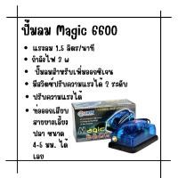 ราคา Magic 6600 ปั้มลม ปั้มอ๊อกซิเจน เเบบ1หัว (40523805394)