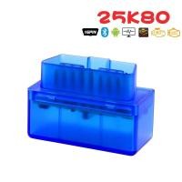ราคา MINI ELM327 V1.5 PIC18F25K80 OBD2 Bluetooth Scanner ELM 327 V 1 5 Diagnostic scan tool OBD 2 OBDII (48753293442)