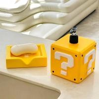 ราคา ส่งจากไทย⭐️Super Mario mystery box soap dish dispenser แต่งบ้าน เซ็ตที่วางสบู่ขวดกดสบู่ กล่องสงสัย กล่องปริศนา มาริโอ้ (43711701041)