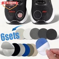 ราคา [3-5 วันมาถึง]-ชุดแผ่นรองรองเท้าผ้าสักหลาดแบบมีกาวในตัว – แผ่นแปะ 6 สี | ที่ปรับส้นและตัวปรับไซส์ | All-Season Repair Solution สําหรับ Comfort & Fit (42506401605)