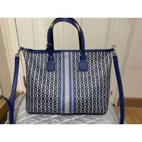 ราคา Tory burch Gemini Link Tote Bag 53304 (16589687256)