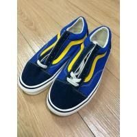 ราคา vans old skool น้าเงินหนอนเหลือง ไซส์8.5US ไม่ทราบงานของใหม่ (28430299435)