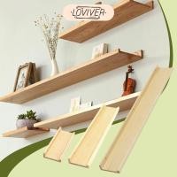 ราคา LOVIVER ชั้นวางของติดผนังไม้ 3 ชิ้น,ชั้นวางฟลอท,ตกแต่งบ้าน,ชั้นเก็บของชั้นเก็บของสําหรับกระถางต้นไม้หนังสือภาพห้องนั่งเล่น (43118567585)