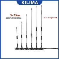 ราคา เสาอากาศ Wifi 3G 4G 5 6 7 9 10 15DBI 3 เมตร Sma ตัวผู้ สําหรับ Cdma Gprs Gsm Lte (15937151605)