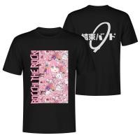 ราคา S-5XL ผ้าฝ้าย 100% BOCCHI THE ROCK Hitori Gotou Oversized T Shirt for Women Plus Size Anime Tshirt Cotton Tops Tees (22226199477)