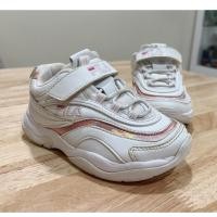 ราคา รองเท้าผ้าใบเด็กมือสอง FILA Ray ของแท้!!!! (ขนาด 17cm/11us)รองเท้าลำลองเด็กมือ2 (18667018072)