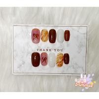 ราคา เล็บปลอมงาน Hand made สีพื้น (28278377221)