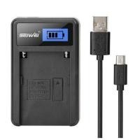 ราคา ที่ชาร์จแบตเตอรี่กล้อง LCD CHARGER CANON LP-E8 SMALL ชาร์จ USB พกพาสะดวก (25985823760)