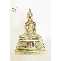 ราคา พระพุทธรูป หลวงพ่อโสธร หน้าตัก 3" เนื้อทองเหลือง ผิวขัดเงา (22625880158)