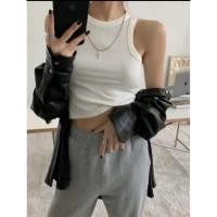 ราคา พร้อมส่งTOPSHOP เสื้อกล้ามครอปสั้น ผ้าร่อง อก32-36 นิ้ว งานป้าย (5996339000)