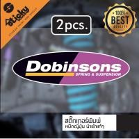ราคา sticker สติ๊กเกอร์ลาย DOBINSONS ขายเป็นคู่ งานพิมพ์ 3M กันน้ำกันแดด ติดรถ ติดกระจก ติดตกแต่ง ติดได้ทุกที่ ไดคัทพร้อมติด (9039266075)