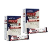 ราคา Vistra Whey Protein Plus Whey Peptide รสวานิลลา (15 ซอง) x 2 กล่อง (323753175)