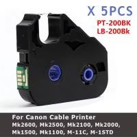 ราคา 1/2/5pcs ตลับหมึก PT-200BK MK-RS100B 3604B001 M-11C M-1STD M-1PRO Mk1000 Mk2000 Mk1500 MK2500 (57202572797)
