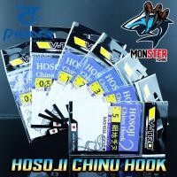 ราคา เบ็ดตกปลา โฮโซจิ เบ็ดชินุ V-TRO HOSOJI CHINU HOOK หน้าบิด (ก้นแบน) by PIONEER (25434609645)