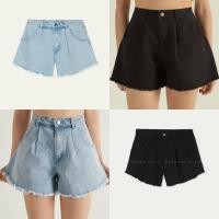 ราคา กางเกงยีนส์ขาสั้น Tezenis : Caramella High Waisted Denim Shorts⁣ (20545310534)