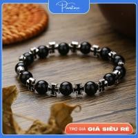 ราคา สร้อยข้อมือตาแมวรูปกากบาท ดีไซน์ Pun ยางยืด ใช้งานง่าย - สร้อยข้อมือ Estic (28543082427)