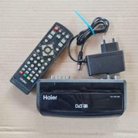 ราคา กล่องรับสัญญาณ ดิจิตอลทีวี HAIER DH 1681A(E) DVB T2 มือสอง (18370655575)