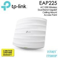 ราคา TP-Link EAP225 v.3 Access Point สำหรับองค์กร (AC1350 Wireless Dual Band Gigabit Ceiling Mount Access Point) (3335117090)