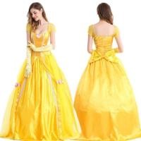 ราคา เจ้าหญิงเบลล์ ชุดแฟนซีเจ้าหญิง ชุดเจ้าหญิงเบลล์สีเหลือง (22977798704)
