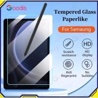 ราคา Paperlike + Tempered Glass ฟิล์มกระจก สำหรับ Samsung Tab A11+ S7 S8 S9 FE S8+ S7 FE 12.4" S9 S10 Ultra ฟิล์มกระจกนิรภัย (42573649618)