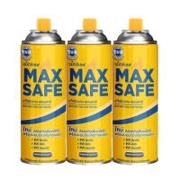 ราคา แพ็ค 3 กระป๋อง แก๊สกระป๋อง กระป๋องละ 250 กรัมx 3 กระป๋อง ตรา MAX SAFE (51005006284)