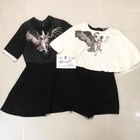ราคา ส่งต่องานสะสม cop Sister Brand งานป้าย Arista เดรสสีดำ จั้มสูท ลายนกฮ (3114538543)
