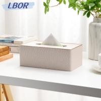 ราคา LBOR 1 ชิ้นกล่องกระดาษทิชชู,สี่เหลี่ยม PU หนังกล่องกระดาษทิชชู,Flocked ผ้าขนาดใหญ่ความจุ Kleenex กล่องครอบคลุมห้องนั่งเล่น (40311466375)