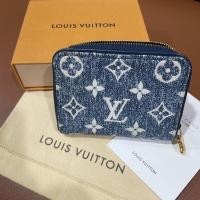ราคา Used LV zippy coin purse denim microchip (20358909866)